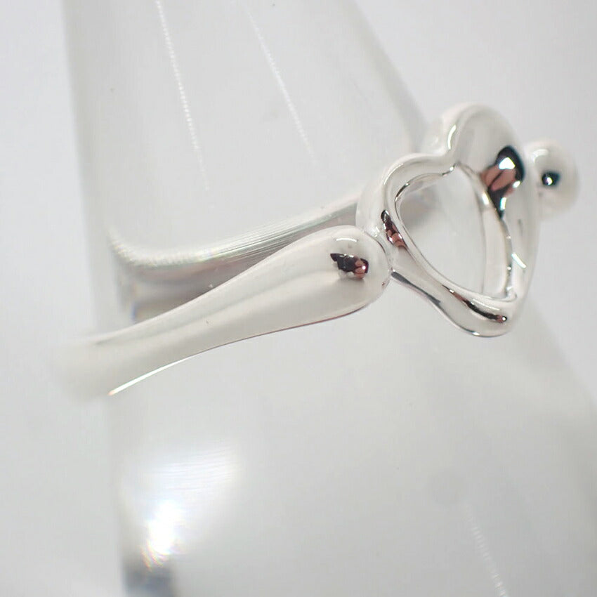 【中古】TIFFANY/ティファニー 925 オープンハート リング /13号/j231-11