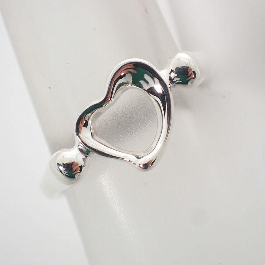 【中古】TIFFANY/ティファニー 925 オープンハート リング /13号/j231-11