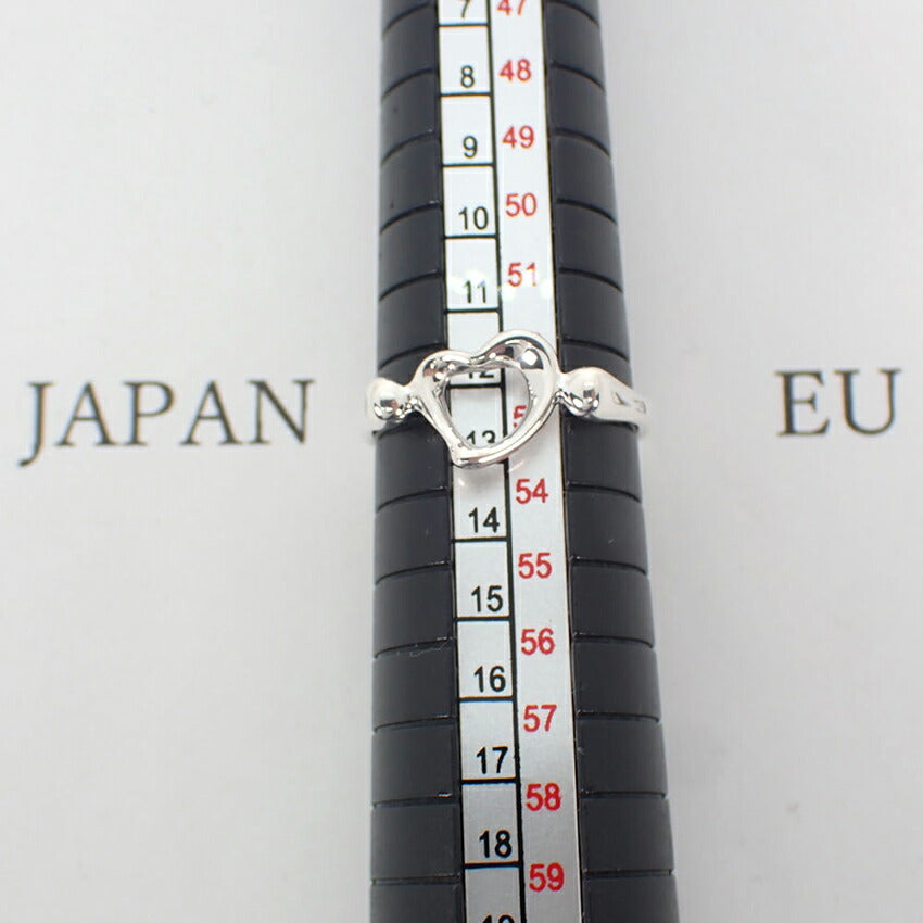 【中古】TIFFANY/ティファニー 925 オープンハート リング /13号/j231-11