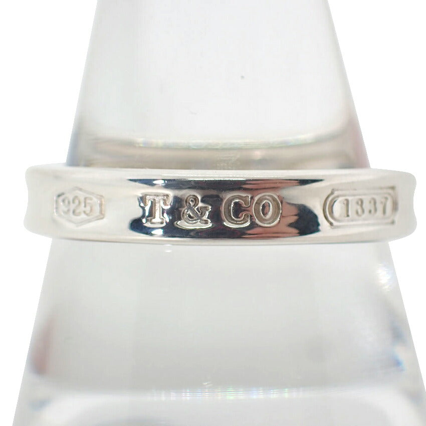【中古】TIFFANY/ティファニー 925 1837 ナロー リング/18号/j231-3