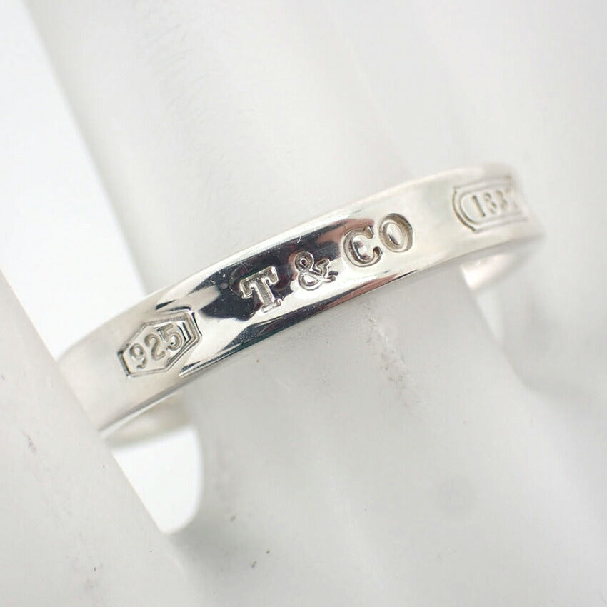 【中古】TIFFANY/ティファニー 925 1837 ナロー リング/18号/j231-3
