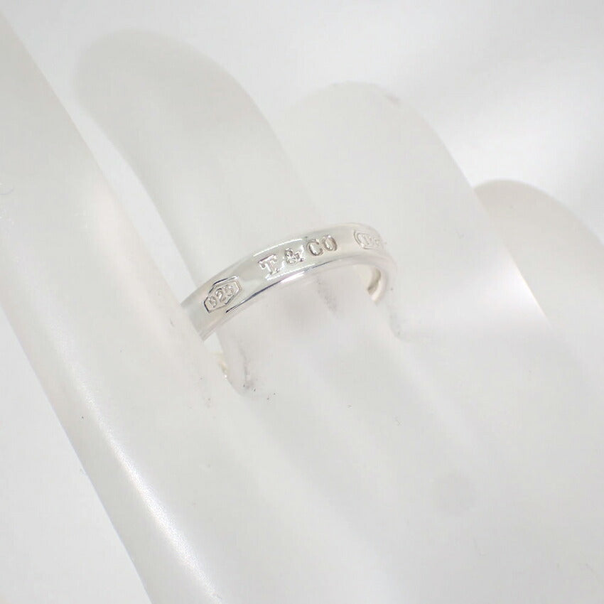 【中古】TIFFANY/ティファニー 925 1837 ナロー リング/18号/j231-3