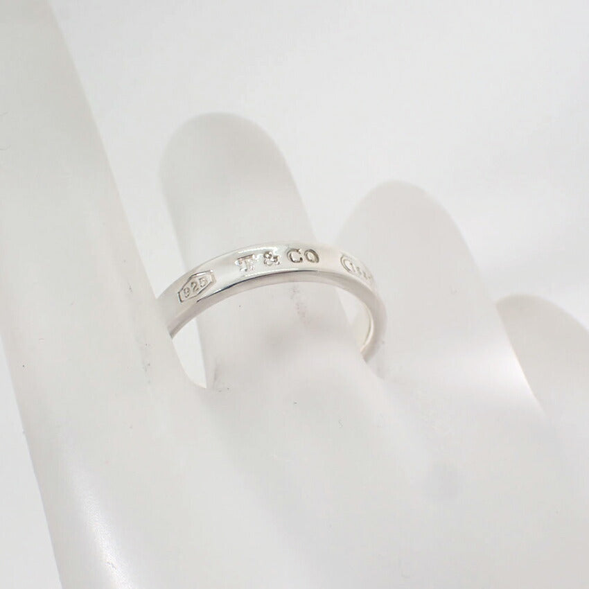 【中古】TIFFANY/ティファニー 925 1837 ナロー リング/18号/j231-3