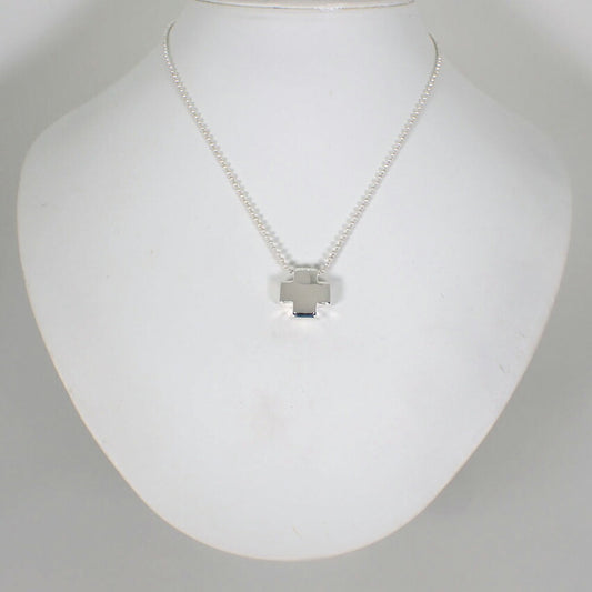 【中古】TIFFANY/ティファニー 925 ローマンクロス ペンダント/ネックレス/j231-5