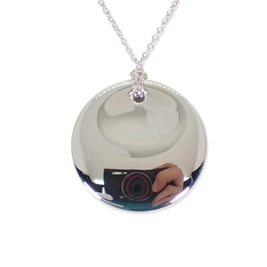 【中古】TIFFANY/ティファニー 925 ラウンド ペンダント/ネックレス/j231-7