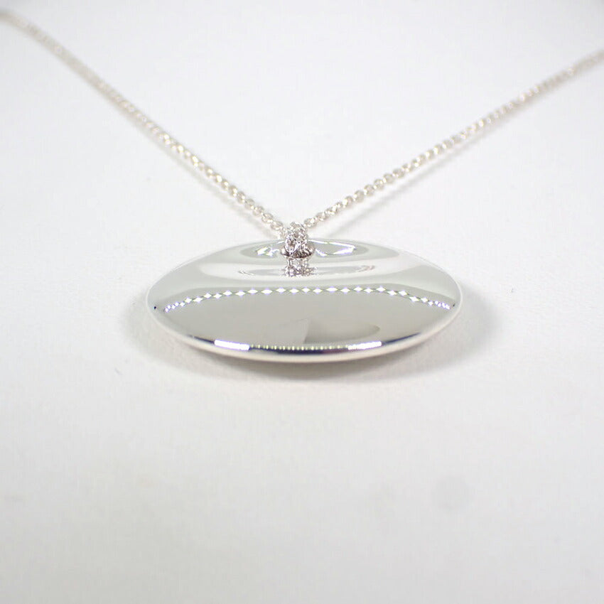 【中古】TIFFANY/ティファニー 925 ラウンド ペンダント/ネックレス/j231-7