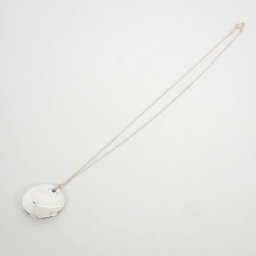 【中古】TIFFANY/ティファニー 925 ラウンド ペンダント/ネックレス/j231-7