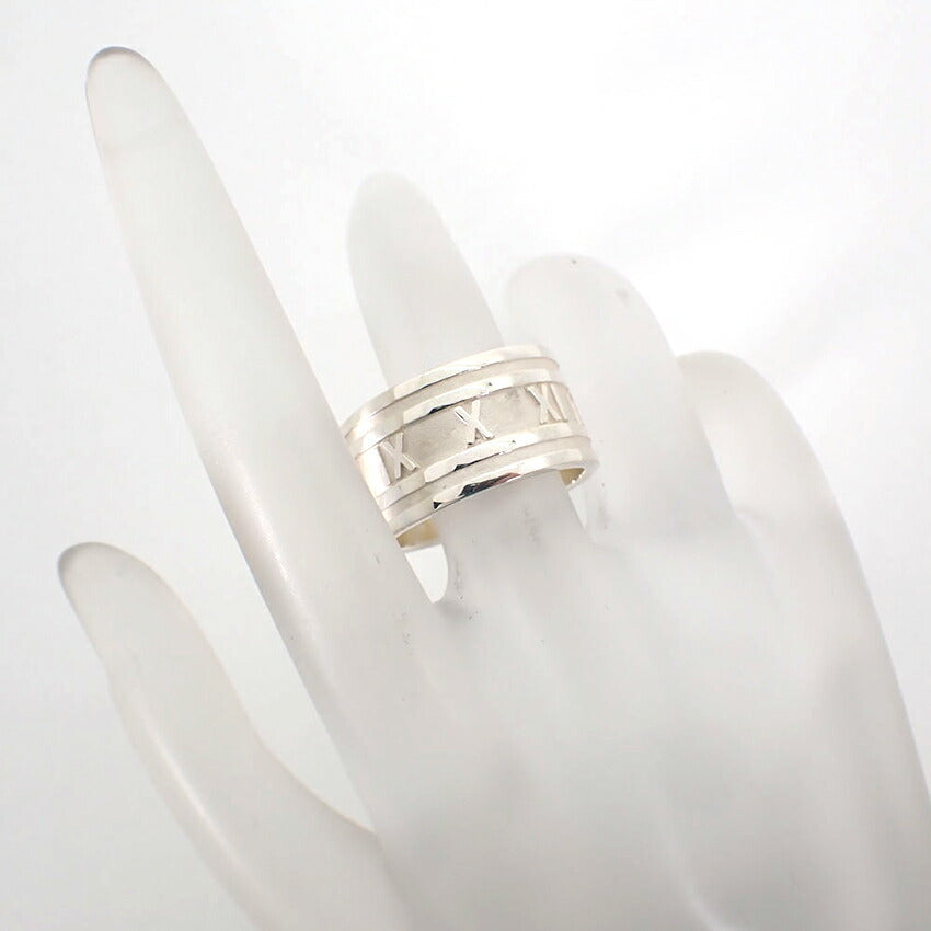 【中古】TIFFANY/ティファニー 925 アトラス リング/21号/j231-8