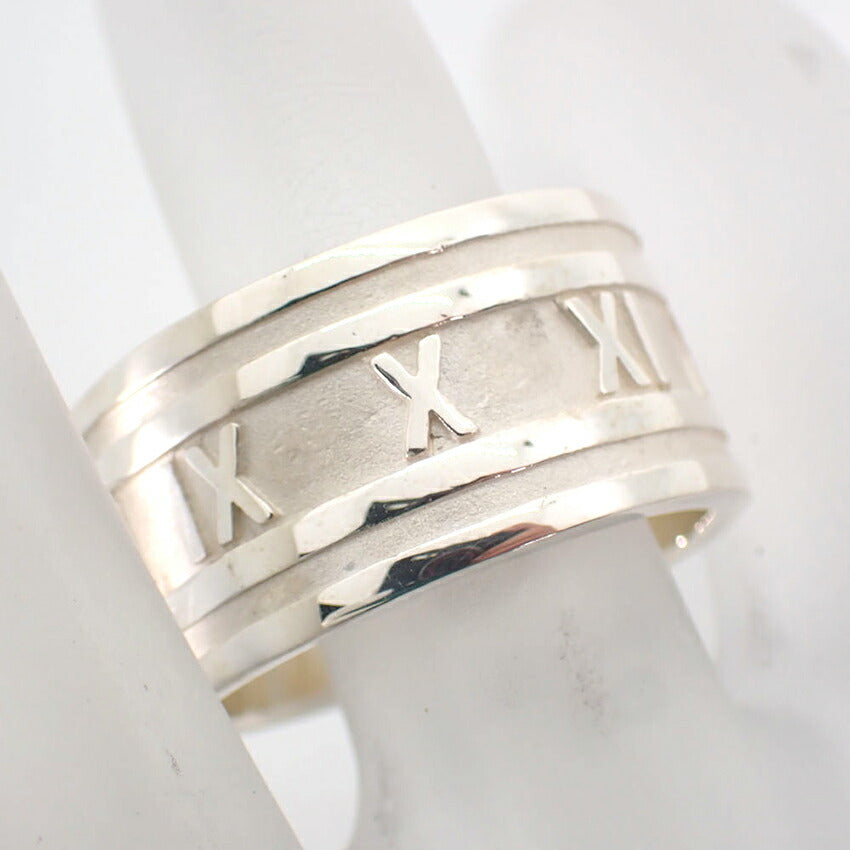 【中古】TIFFANY/ティファニー 925 アトラス リング/21号/j231-8