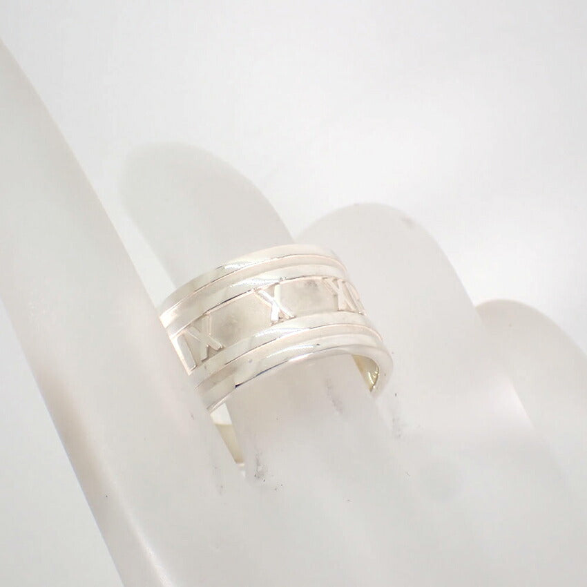 【中古】TIFFANY/ティファニー 925 アトラス リング/21号/j231-8
