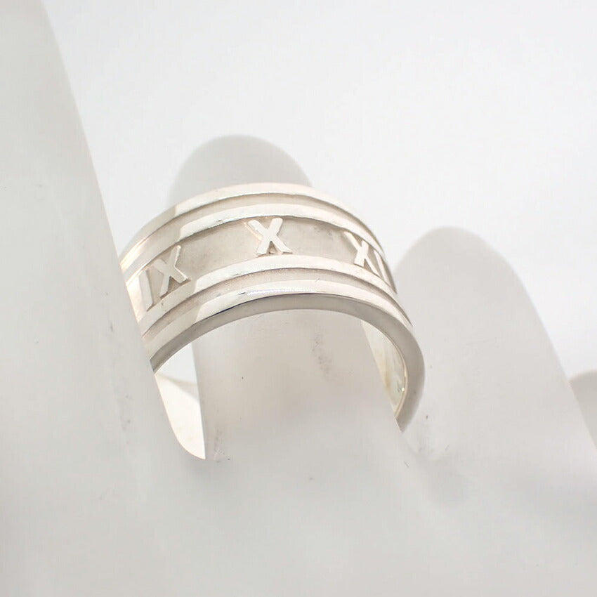 【中古】TIFFANY/ティファニー 925 アトラス リング/21号/j231-8