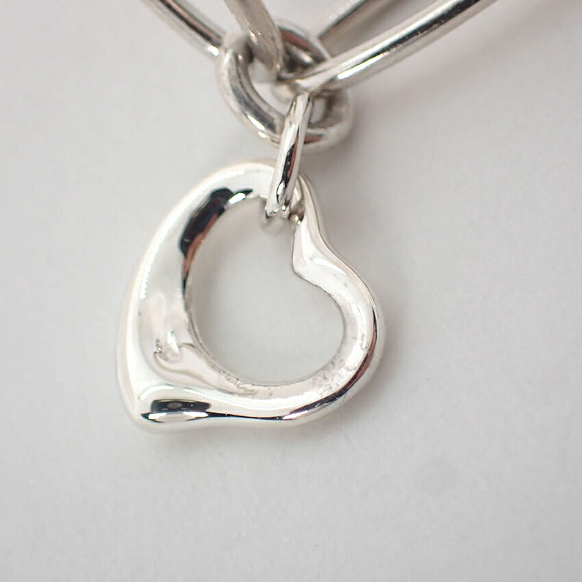 【中古】TIFFANY/ティファニー 925 5チャーム ブレスレット/j231-9