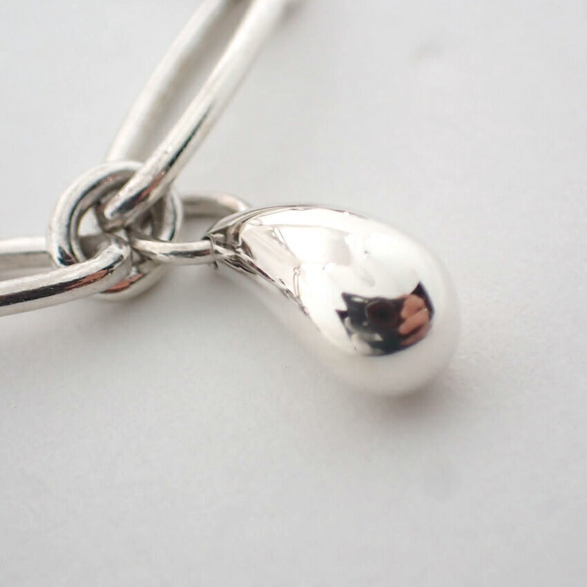【中古】TIFFANY/ティファニー 925 5チャーム ブレスレット/j231-9