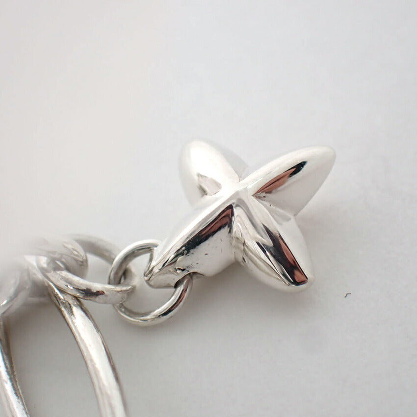 【中古】TIFFANY/ティファニー 925 5チャーム ブレスレット/j231-9
