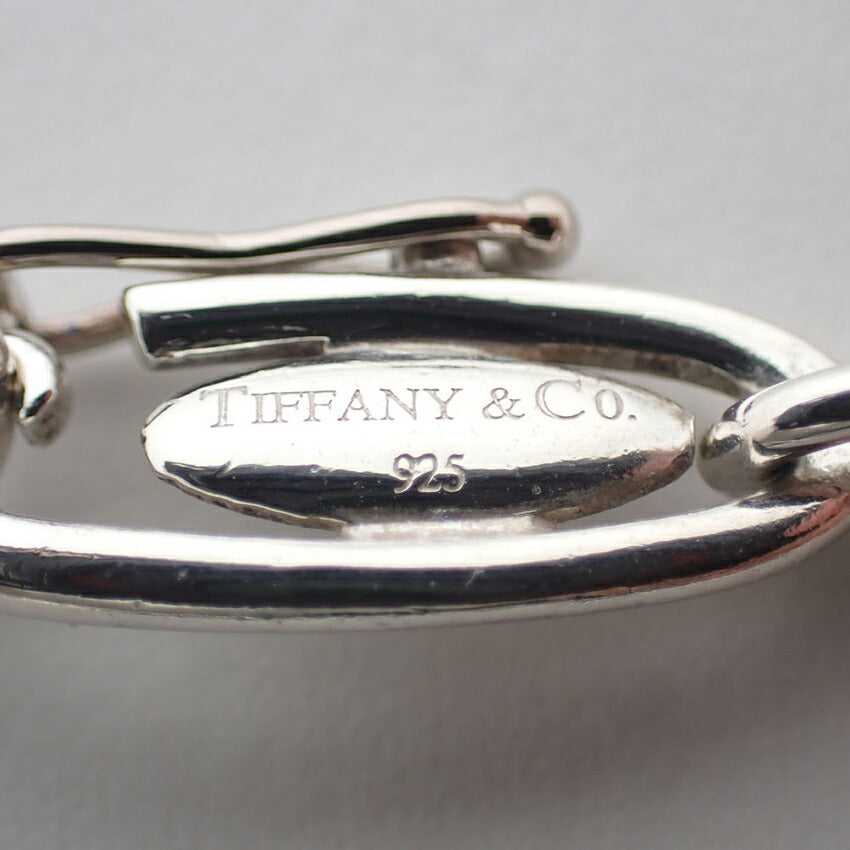 【中古】TIFFANY/ティファニー 925 5チャーム ブレスレット/j231-9