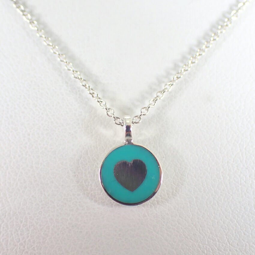 【中古】TIFFANY/ティファニー 925 リターントゥティファニー サークルタグ ネックレス/チョーカー/j232-10