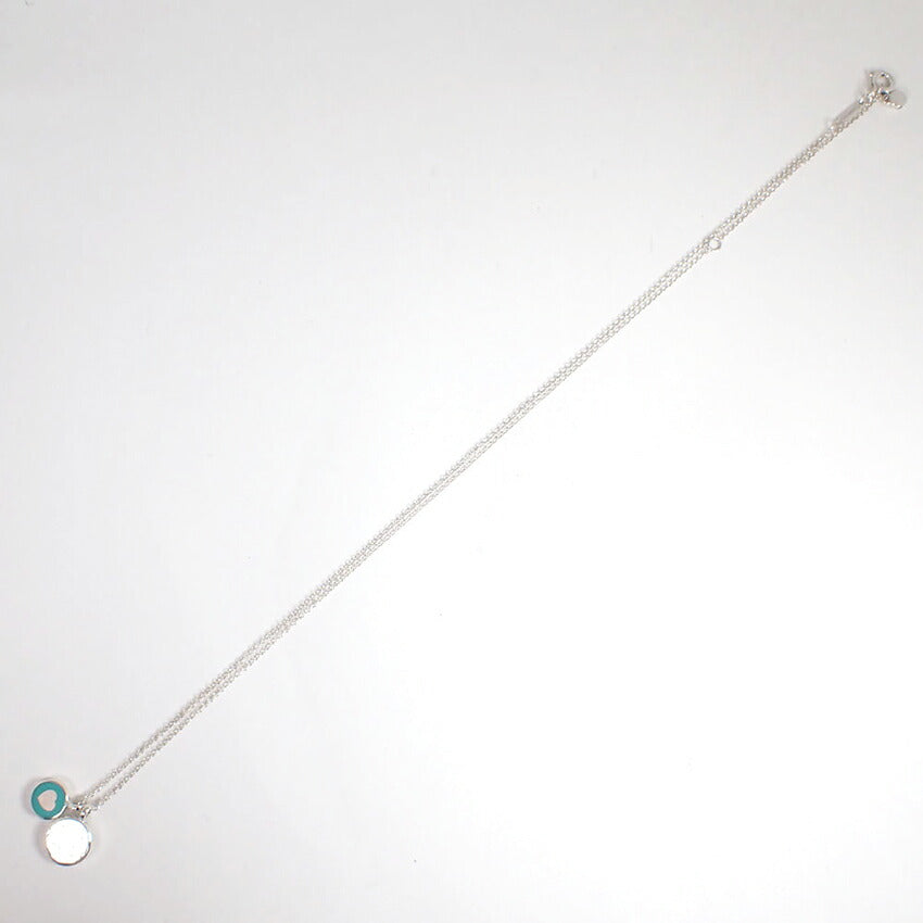 【中古】TIFFANY/ティファニー 925 リターントゥティファニー サークルタグ ネックレス/チョーカー/j232-10