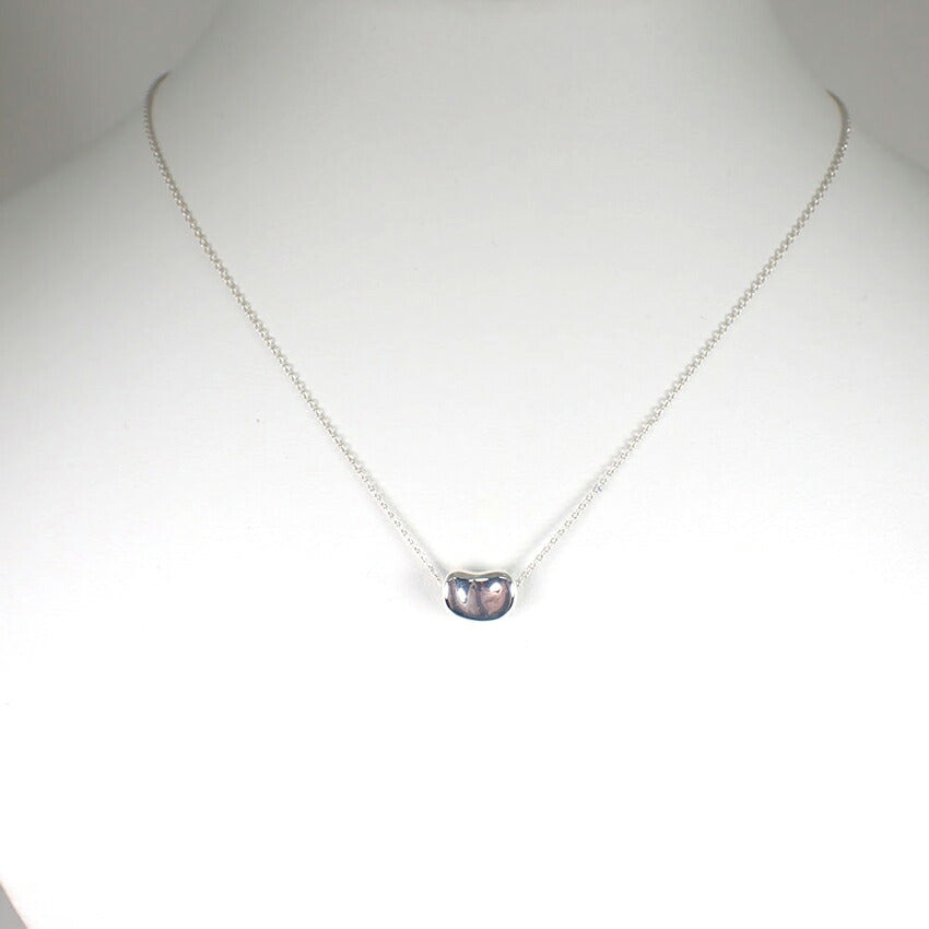 【中古】TIFFANY/ティファニー 925 ビーン ペンダント/ネックレス/j232-11