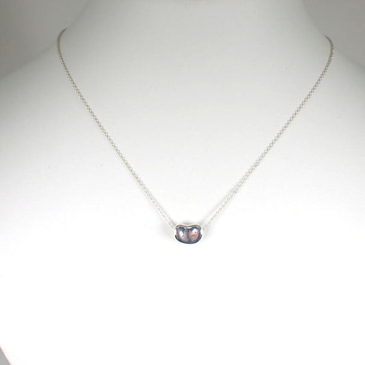 【中古】TIFFANY/ティファニー 925 ビーン ペンダント/ネックレス/j232-11