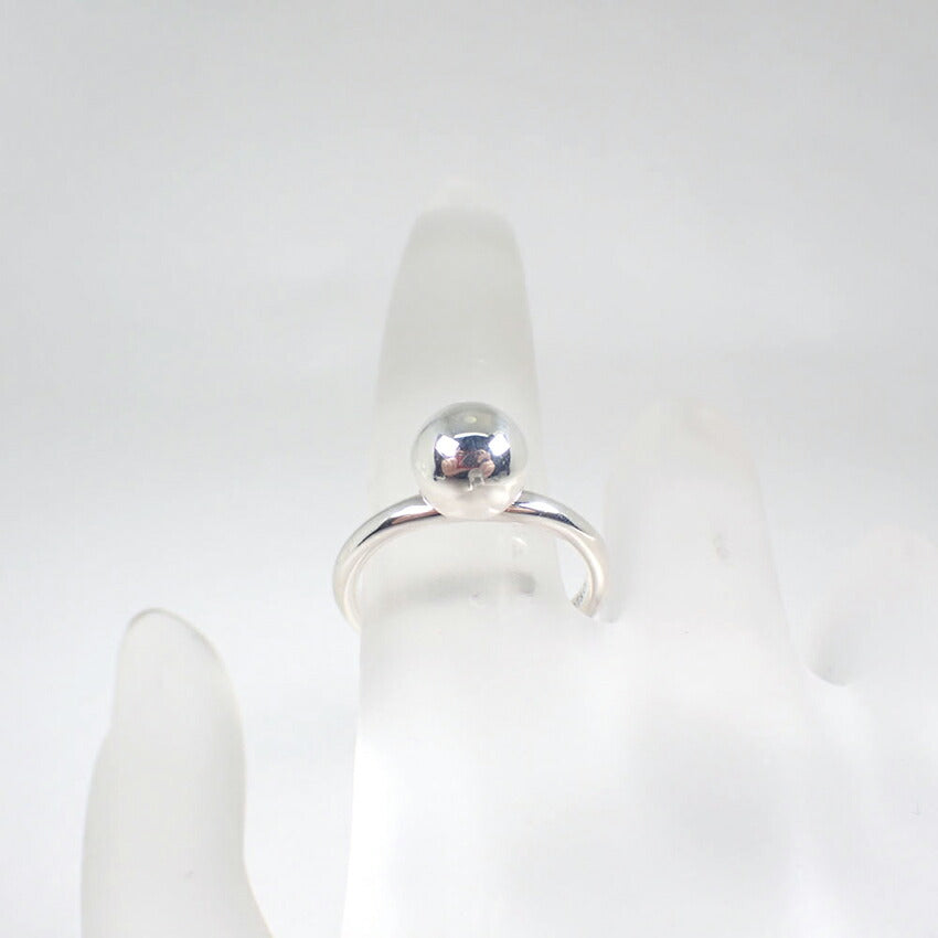 【中古】TIFFANY/ティファニー 925/750 ボール  リング /9号/j232-12