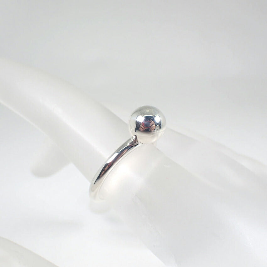 【中古】TIFFANY/ティファニー 925/750 ボール  リング /9号/j232-12