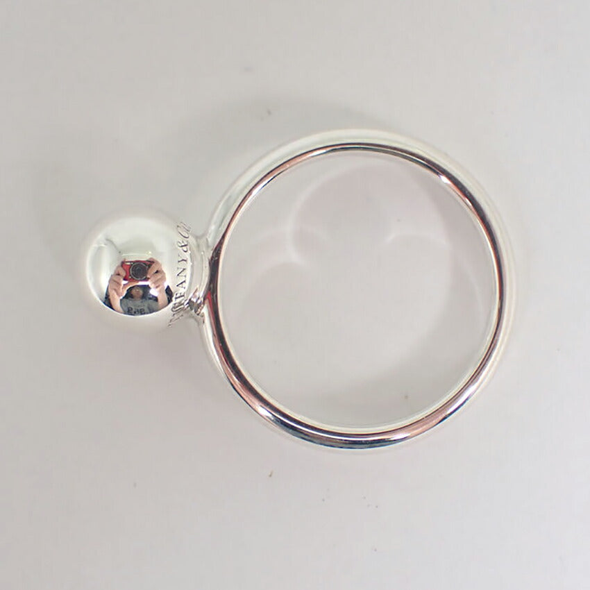 【中古】TIFFANY/ティファニー 925/750 ボール  リング /9号/j232-12