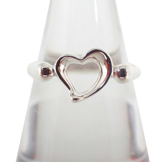 【中古】TIFFANY/ティファニー 925 オープンハート リング/14号/j232-1