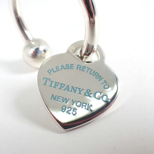 【中古】TIFFANY/ティファニー 925 ハートタグ付き キーリング/j232-4