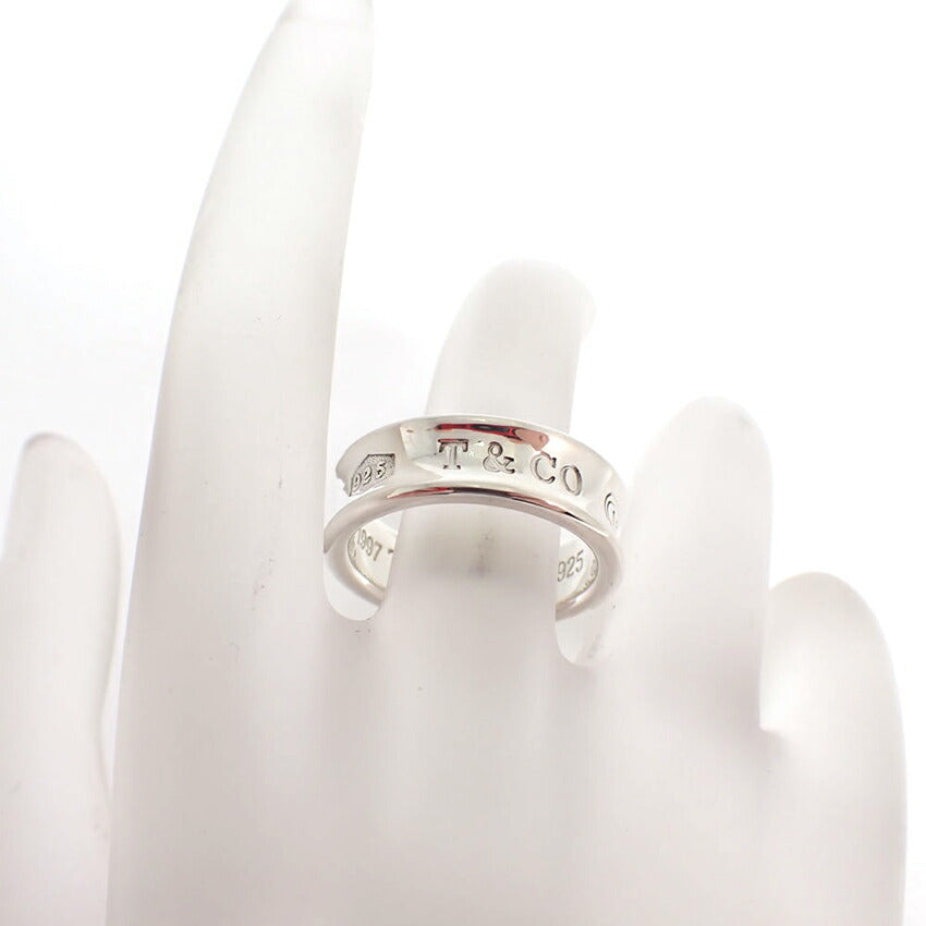 【中古】TIFFANY/ティファニー 925 1837 リング /16号/j232-6