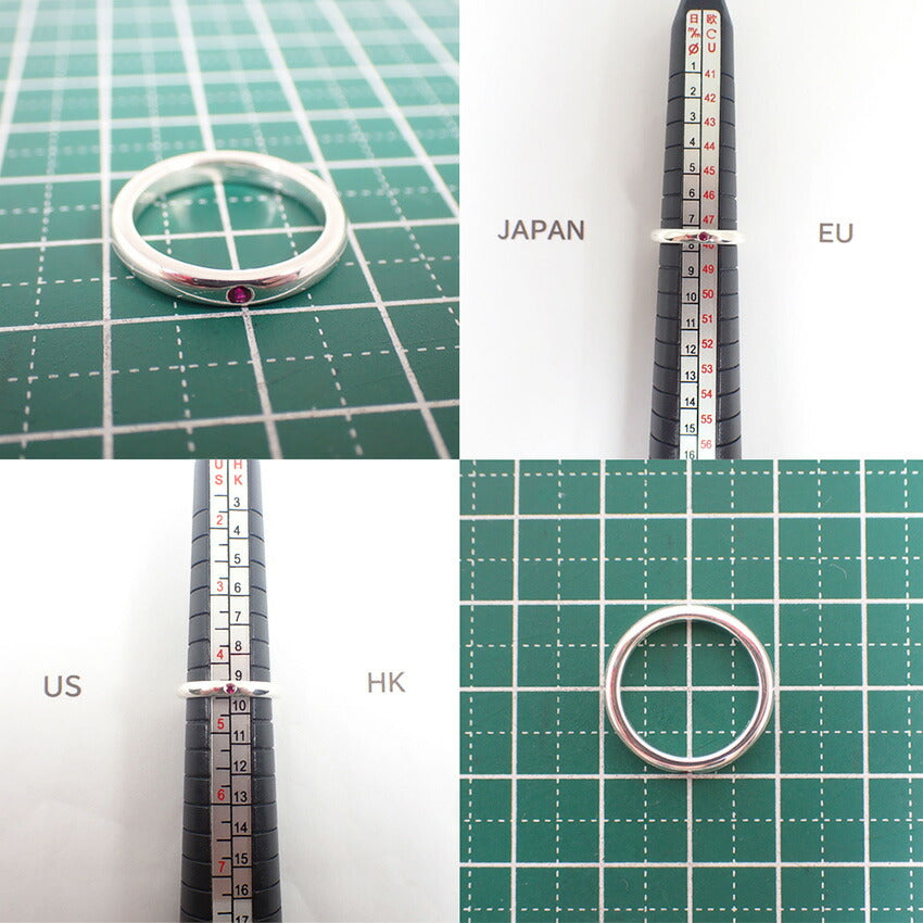 【中古】TIFFANY/ティファニー 925 ルビー スタッキングバンド リング /7号/j232-8