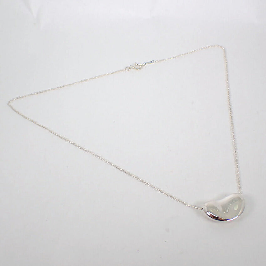 【中古】TIFFANY/ティファニー 925 ビーン ペンダント/ネックレス/j233-12