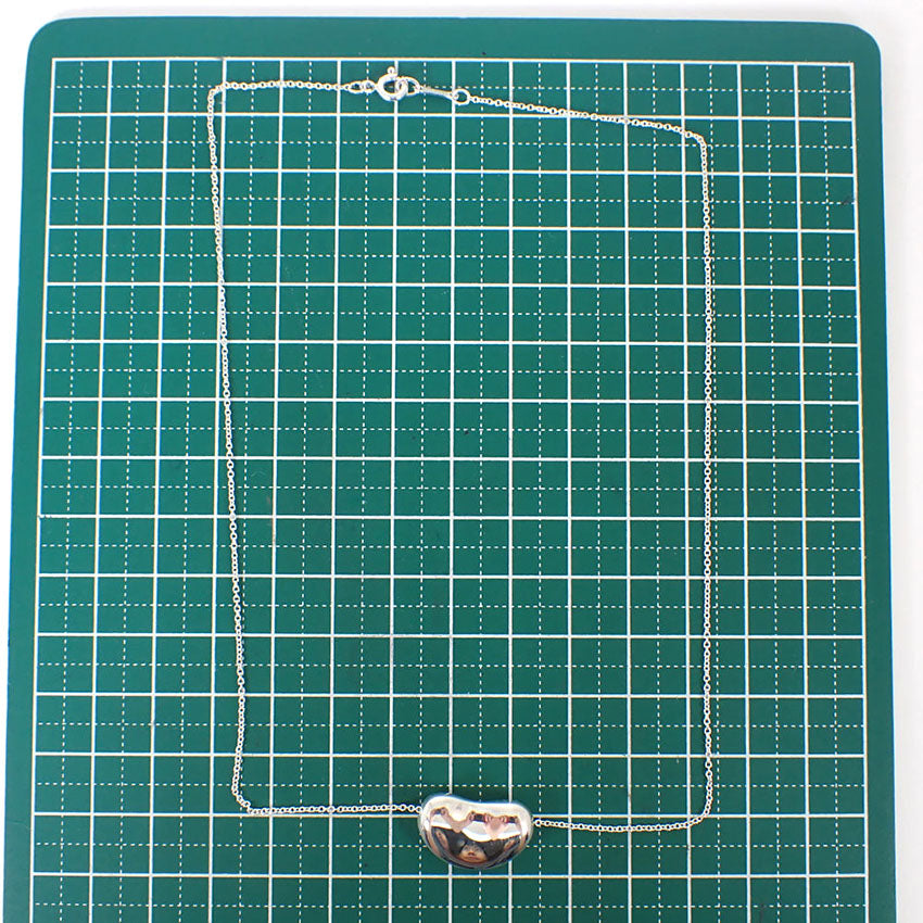 【中古】TIFFANY/ティファニー 925 ビーン ペンダント/ネックレス/j233-12
