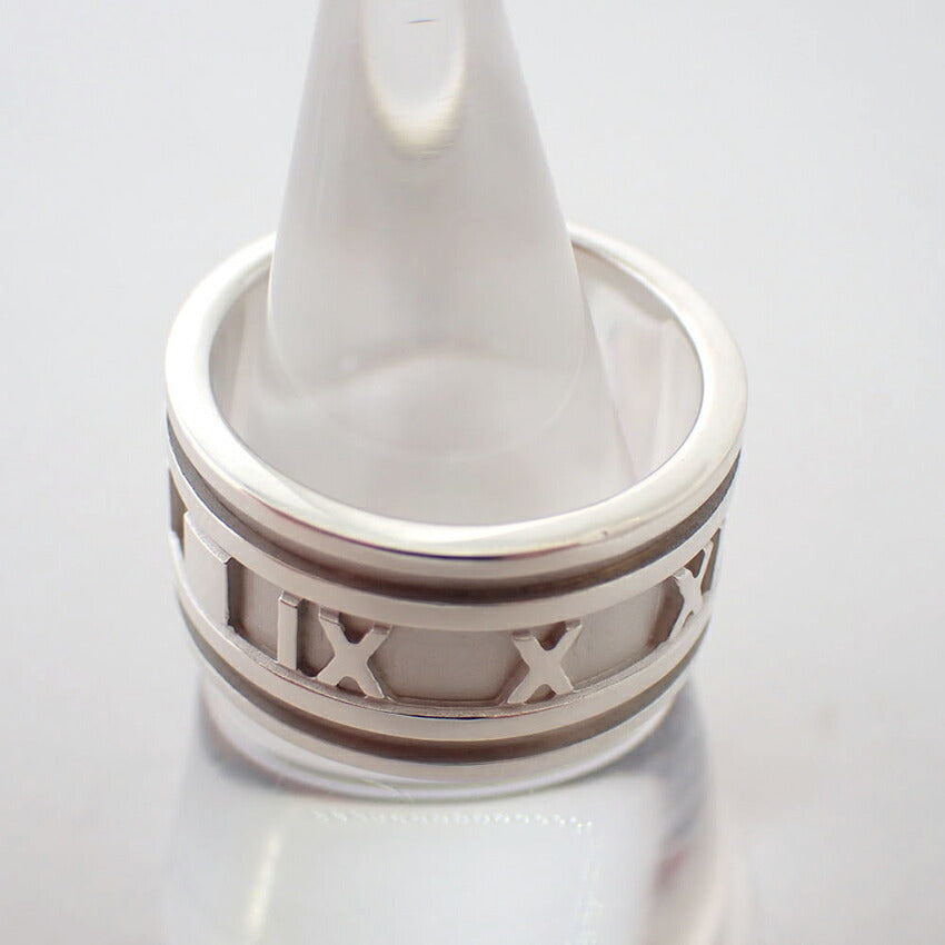 【中古】TIFFANY/ティファニー 925 アトラス ワイドリング /16号/j233-13