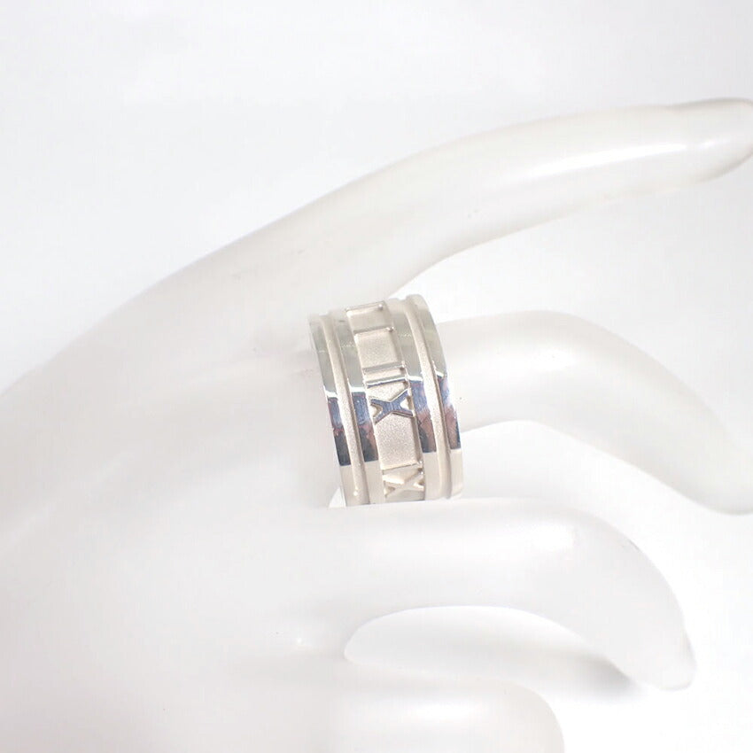 【中古】TIFFANY/ティファニー 925 アトラス ワイドリング /14.5号/j233-1