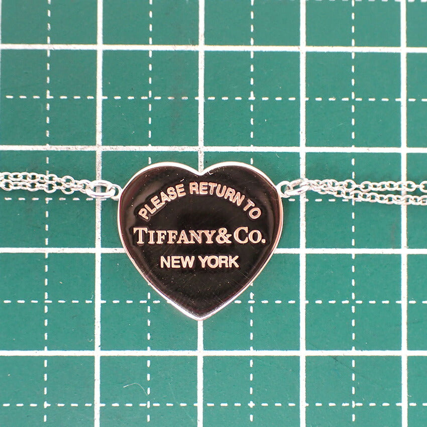 【中古】TIFFANY/ティファニー 925/メタル リターントゥティファニー ハートタグ ペンダント/j233-3