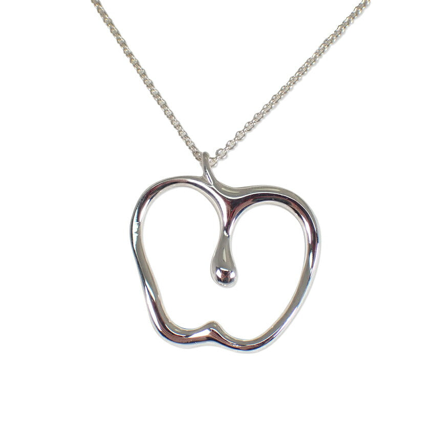 【中古】TIFFANY/ティファニー 925 アップル ロング ペンダント/ネックレス/j233-4