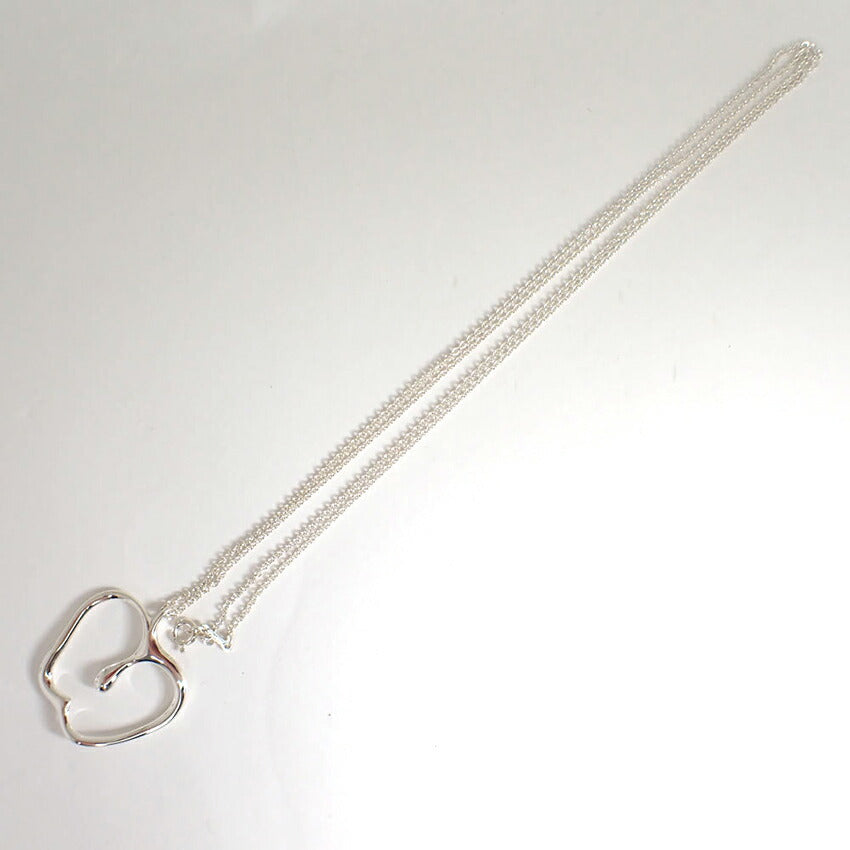 【中古】TIFFANY/ティファニー 925 アップル ロング ペンダント/ネックレス/j233-4