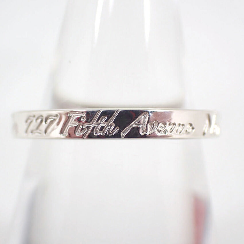 【中古】TIFFANY/ティファニー 925 ノーツ リング /14号/j233-5