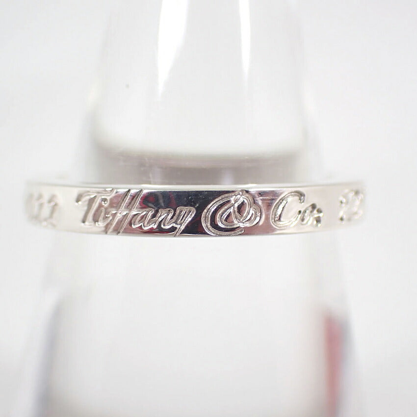 【中古】TIFFANY/ティファニー 925 ノーツ リング /14号/j233-5