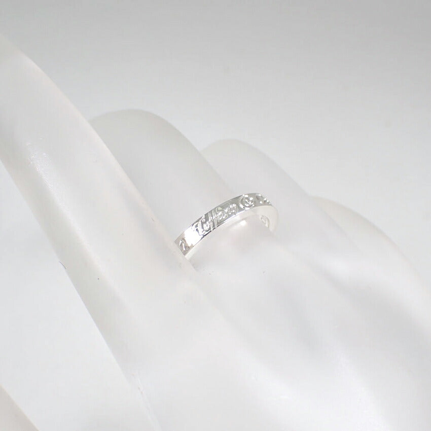 【中古】TIFFANY/ティファニー 925 ノーツ リング /14号/j233-5