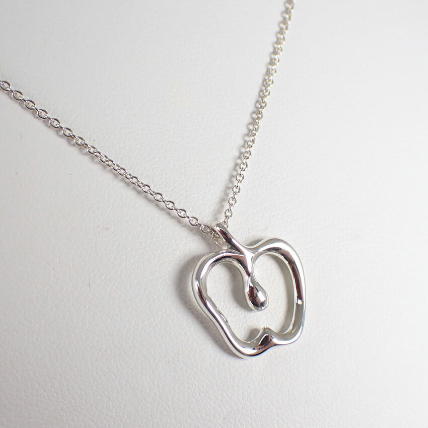 【中古】TIFFANY/ティファニー 925 アップル ペンダント/ネックレス/j233-6