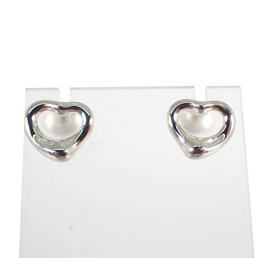 【中古】TIFFANY/ティファニー 925 オープンハート ピアス/j233-7