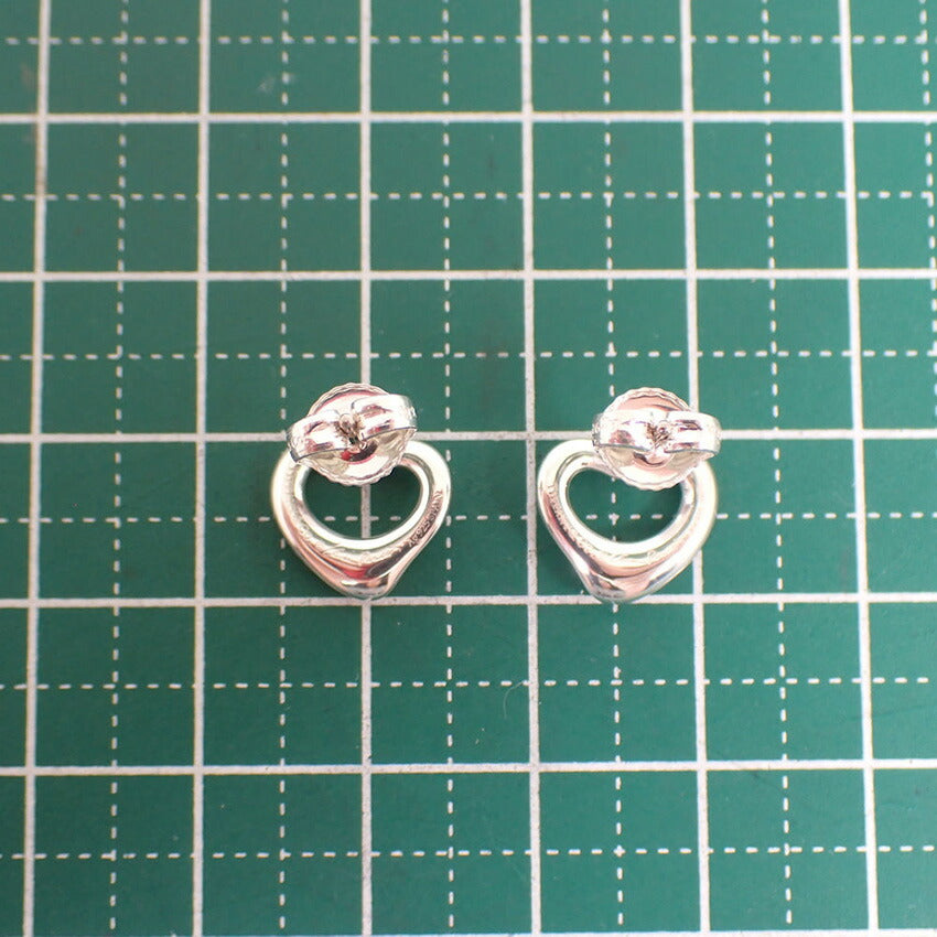 【中古】TIFFANY/ティファニー 925 オープンハート ピアス/j233-7