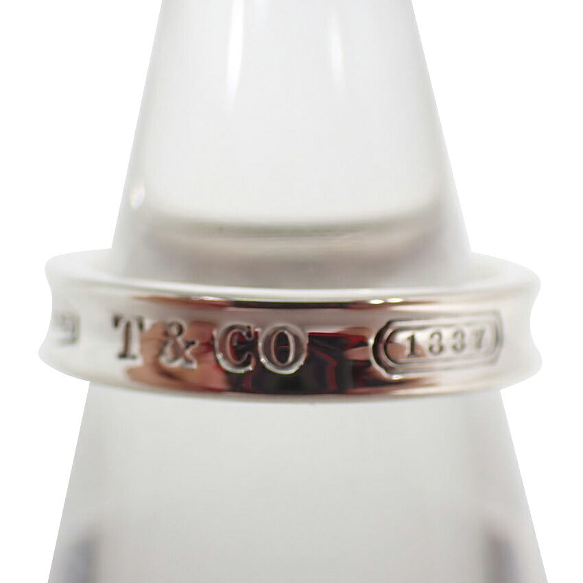 【中古】TIFFANY/ティファニー 925 1837 ナローリング/9号/j233-8