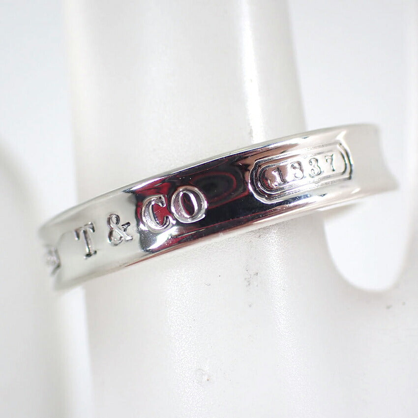 【中古】TIFFANY/ティファニー 925 1837 ナローリング/9号/j233-8