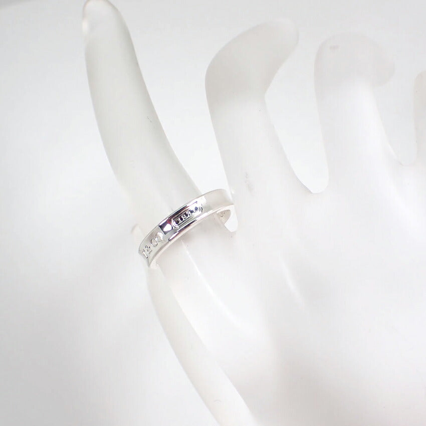 【中古】TIFFANY/ティファニー 925 1837 ナローリング/9号/j233-8