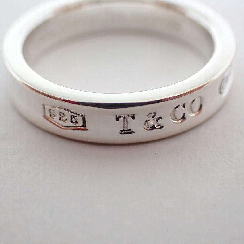 【中古】TIFFANY/ティファニー 925 1837 ナローリング/9号/j233-8