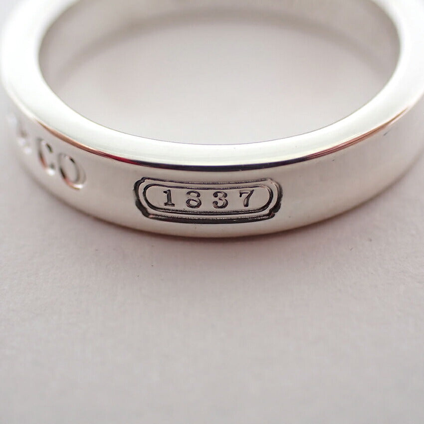 【中古】TIFFANY/ティファニー 925 1837 ナローリング/9号/j233-8
