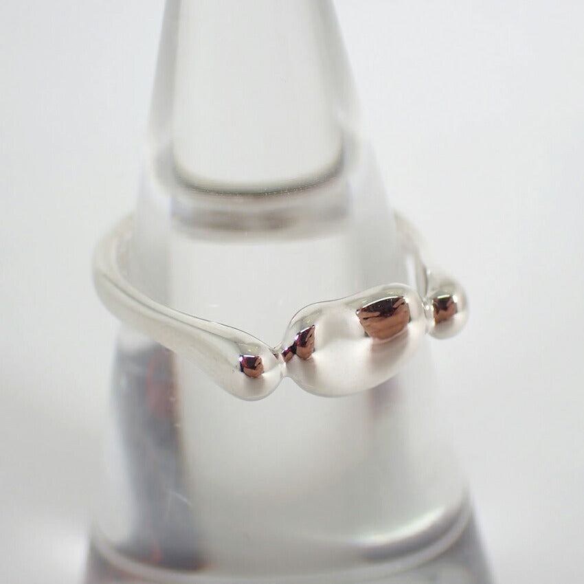 【中古】TIFFANY/ティファニー 925 ビーン リング /8号/j233-9