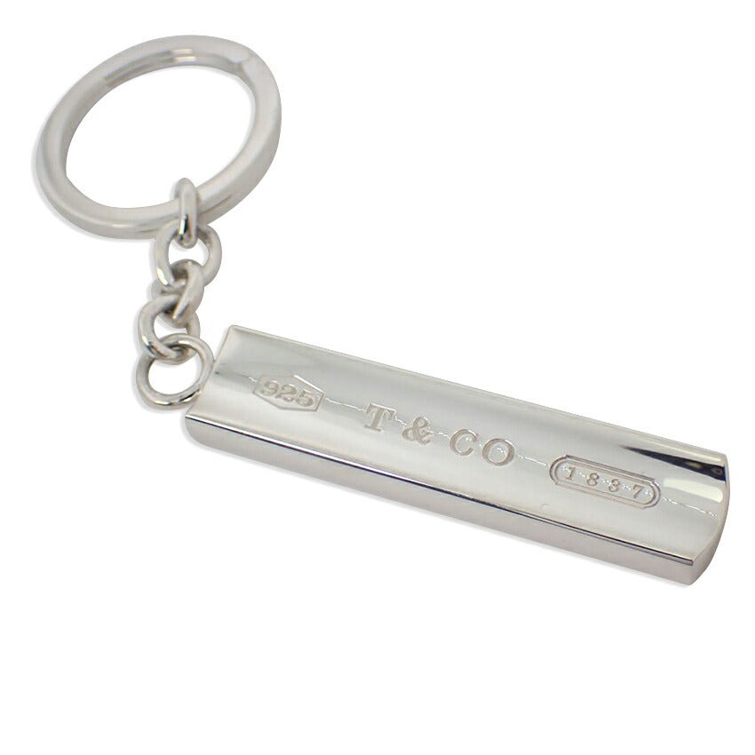 【中古】TIFFANY/ティファニー 925 1837 キーリング/キーホルダー/j234-5